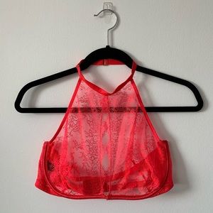 Victoria's Secret Very Sexy red halter bra 36D